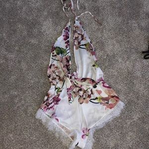 One piece lingerie/lounge set